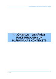 1. JŪRMALA – VISPĀRĪGS RAKSTUROJUMS UN ... - Grupa93