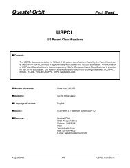 uspcl - Questel - Orbit