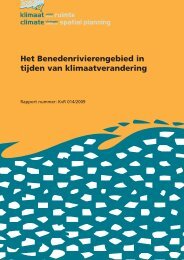 Benedenrivierengebied in tijden van klimaatverandering