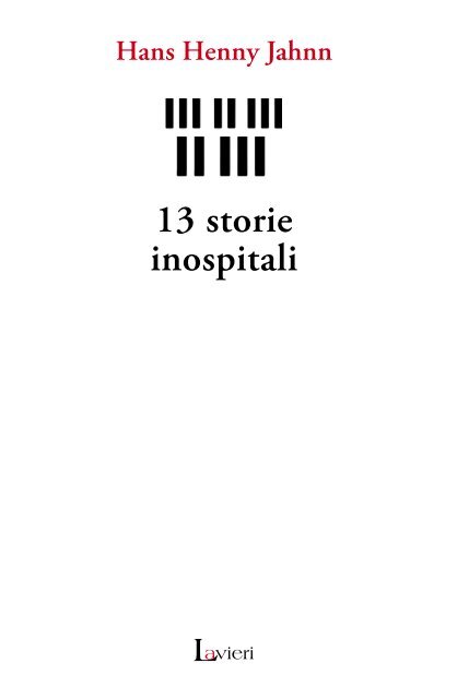 13 storie inospitali