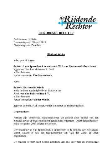 Download hier de uitspraak - Rijdende Rechter