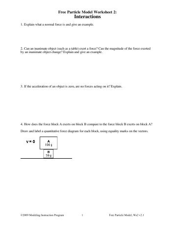 Worksheet 2 - Modeling Physics