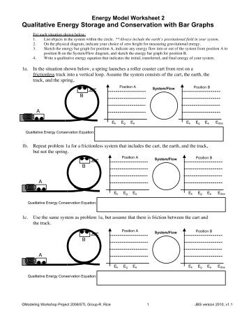 Energy Model Worksheet2 BarGraphs - Modeling Physics