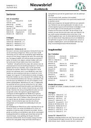 Nieuwsbrief - rksv Meterik