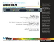 WOHLER VM-2A - Wohler Technologies