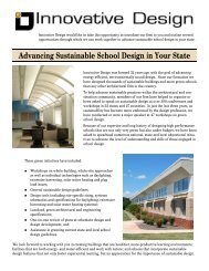Statewide School Improvement - Innovative Design