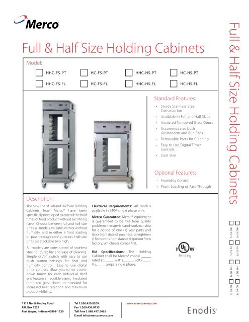 Horizontal Merco Unit Parts Of Humidified Holding Cabinet | Cabinets Matttroy