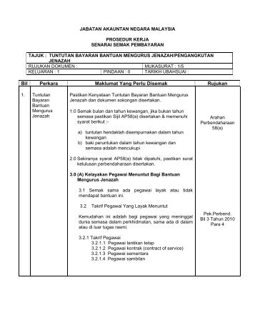 bayaran jenazah - Jabatan Akauntan Negara Malaysia