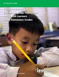 Effective Literacy and English Language Instruction for ... - p-12