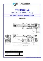 TR-300XL-4 â 30 Ton Capacity - DLB Cranes LTD