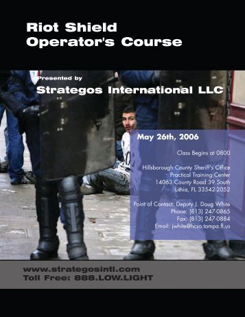 Download the Flyer - Strategos International