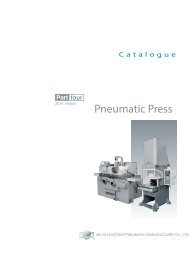 HUATONG Pneumatik Katalog Teil4: Pneumatische Pressen & Schleifmaschinen DEUTSCH