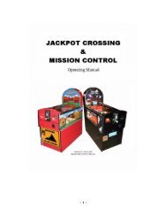 Jackpot Cross and Mission Control Manual