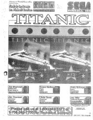 Titanic 3 pl Manual