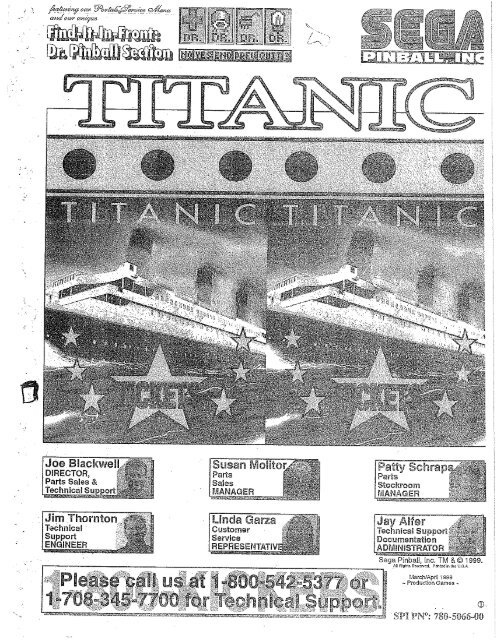 Titanic 3 pl Manual