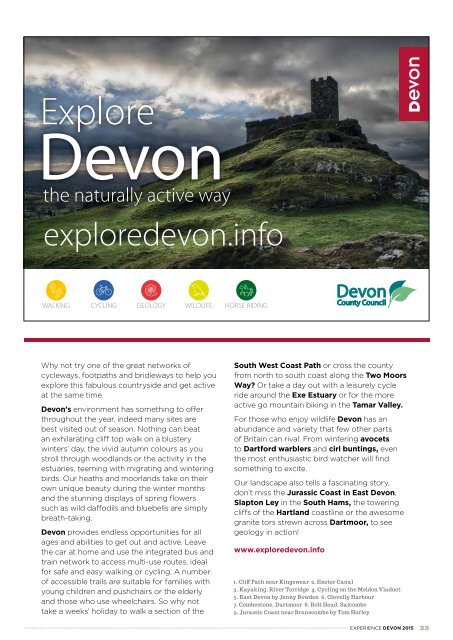 Experience Devon 2015