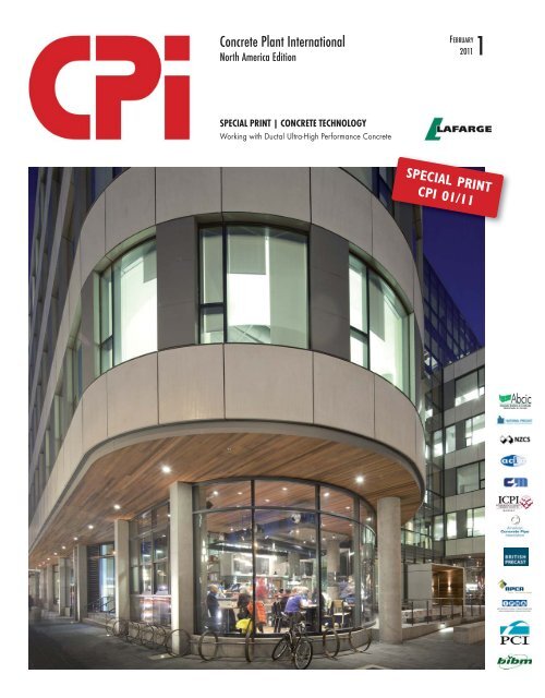 CPI - February 2011 - Working with DuctalÂ® UHPC