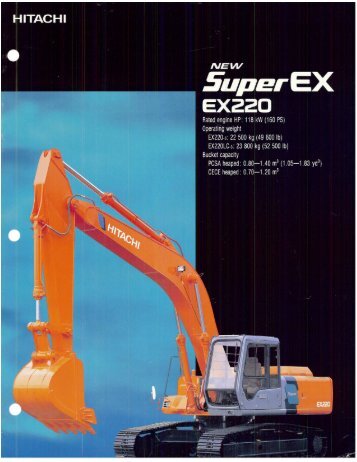 EX220 Super EX - Hitachi