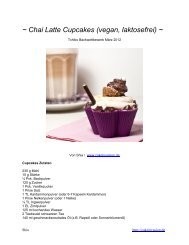 Chai Latte Cupcakes (vegan, laktosefrei) - im Tchibo Blog