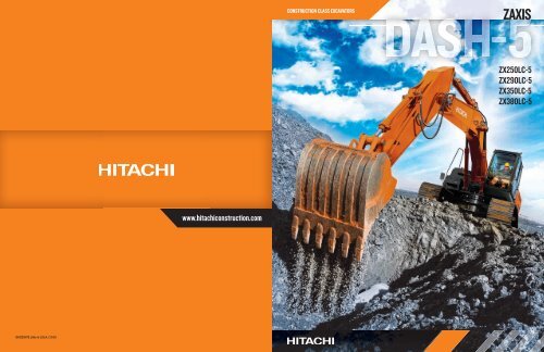 ZX380LC-5 Features and Benefits Brochure - Hitachi