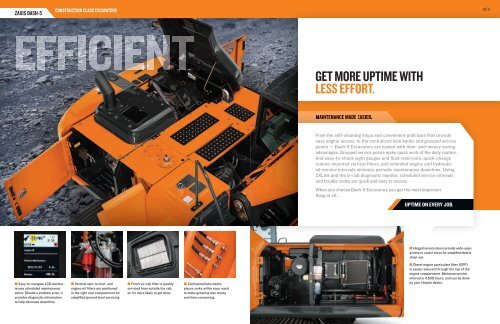 ZX380LC-5 Features and Benefits Brochure - Hitachi