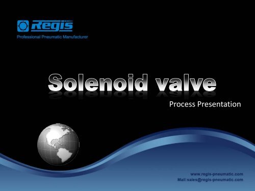 REGIS PNEUMATIC - Solenoid Valve