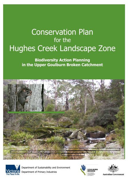 Conservation Plan Hughes Creek Landscape Zone - Strathbogie ...