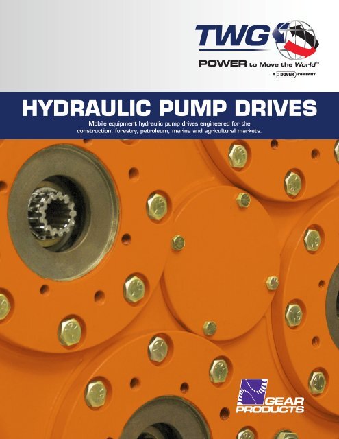 Hydraulic Pump Drives Catalog - TWG