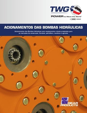 ACIONAMENTOS DAS BOMBAS HIDRÃULICAS - TWG