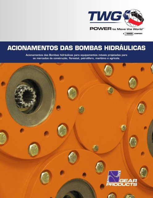 ACIONAMENTOS DAS BOMBAS HIDRÃULICAS - TWG