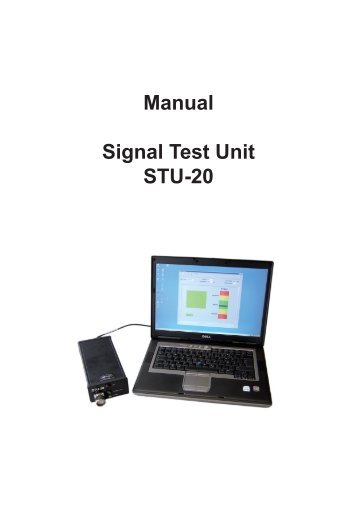 Manual Signal Test Unit STU-20 - AMO