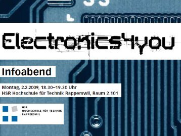 Ausblick auf das 2. Semester - Electronics4you