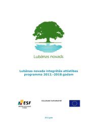 Lubānas novada integrētās attīstības programma ... - Lubānas novads