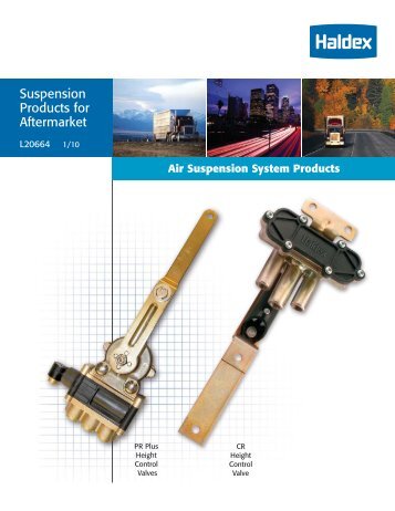 Suspension Products for Aftermarket Brochure - Haldex