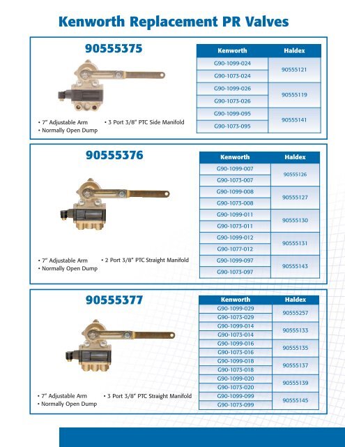 Suspension Products for Aftermarket Brochure - Haldex