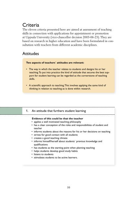 Assessing Teaching Skills