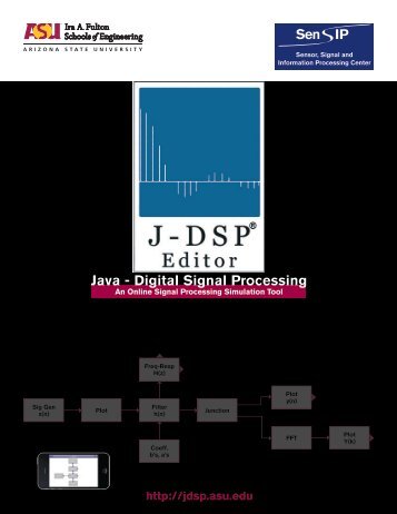 Java - Digital Signal Processing - jdsp - Arizona State University