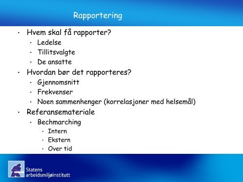 Hvordan utvikle et spÃ¸rreskjema og gjennomfÃ¸re undersÃ¸kelsen