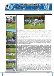 Ausgabe 14 - Fussballabteilung TSG Dissen