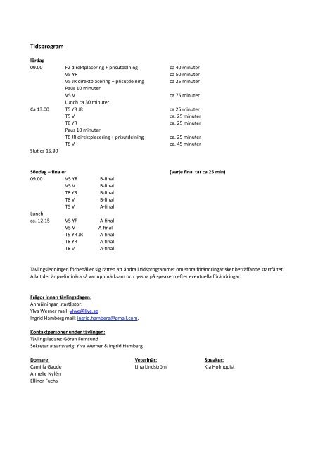 Program Vår Lä 11-‐12 juni 2011 - Stormur