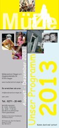 Programmheft 2/2013 [PDF] - MÃ¼tterzentrum Siegen