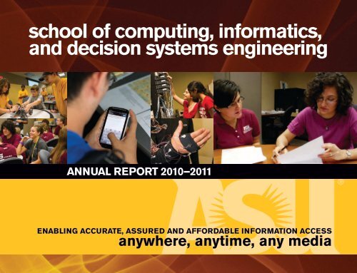 school of computing, informatics, and decision systems engineering