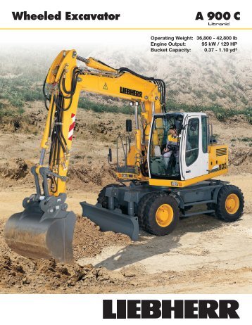 Liebherr A900 C Litonic Excavator - Lorusso Heavy Equipment