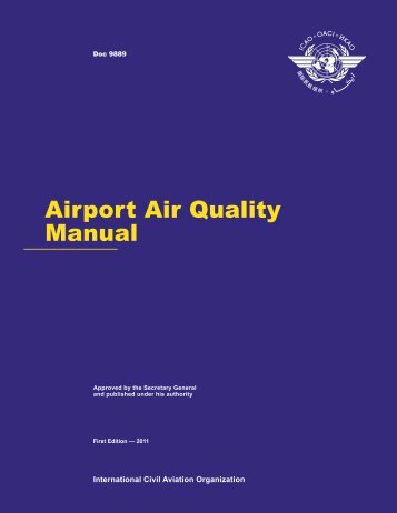 Airport Air Quality Manual (Doc 9889) - ICAO
