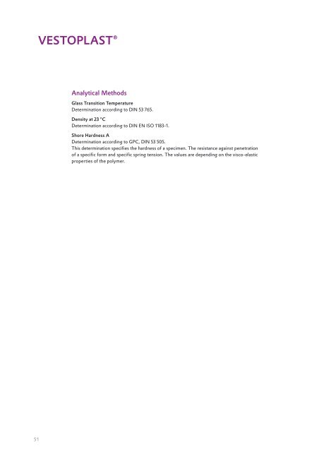 Sales folder english - Adhesive Resins - Evonik Industries AG