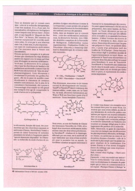 Untitled - Historique de l'ICSN - CNRS