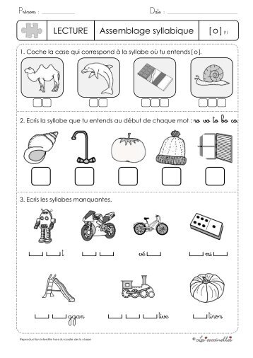 LECTURE Assemblage syllabique [o] (1) - Les coccinelles