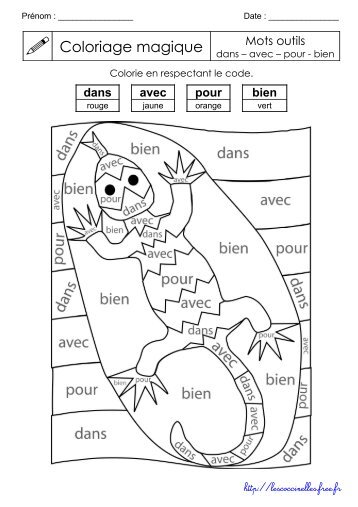 Coloriage Magique Mots Outils Meilleures Idées Coloriage coloriage magique mots outils