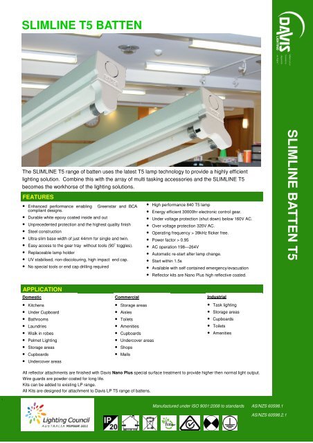 Davis led batten outlet
