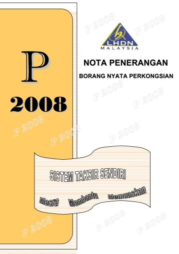 Nota Penerangan P 2008 - Lembaga Hasil Dalam Negeri